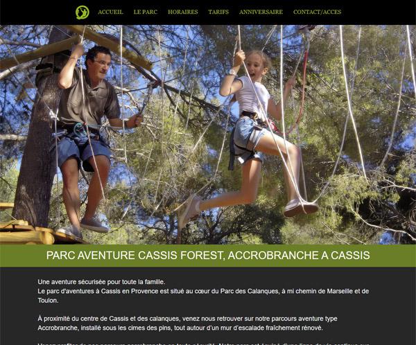 Site internet de Cassisforest